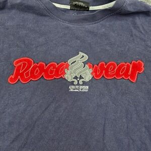 Rocawear Mens XXX Large Long Sleeve T Shirt Athletic Division Blue Cotton